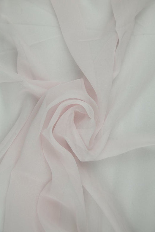 Primrose Pink Silk Chiffon Fabric
