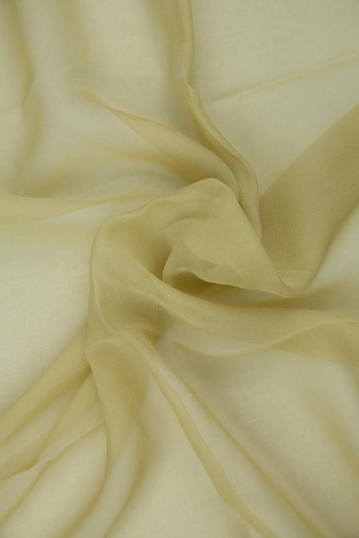 New Wheat Silk Chiffon Fabric