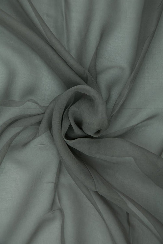 Cloudburst Silk Chiffon Fabric