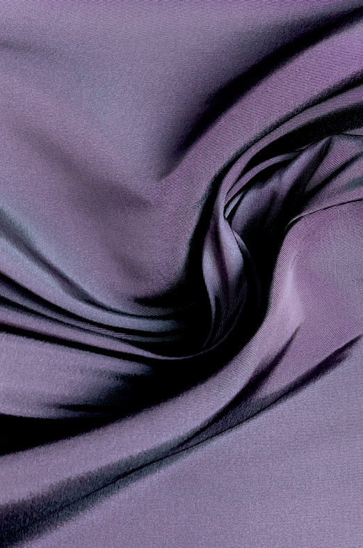 Eggplant Silk Faille Fabric
