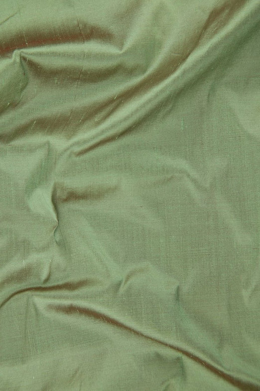 Quiet Green Silk Shantung 54" Fabric