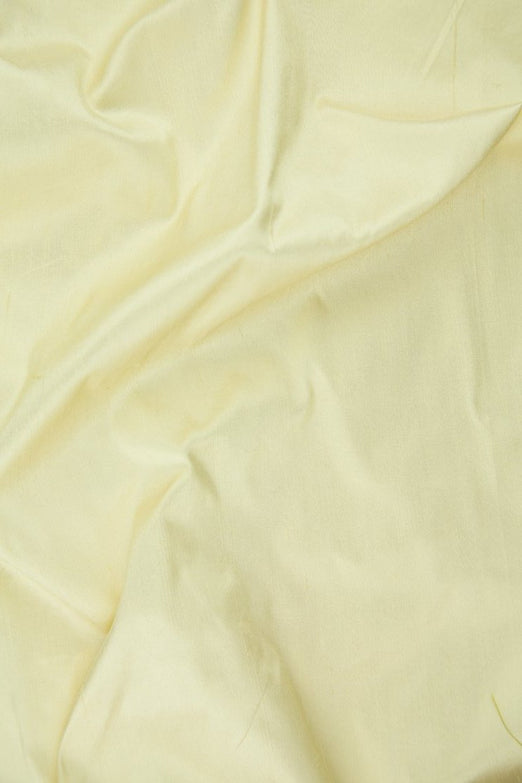 Vanilla Custard Silk Shantung 54" Fabric