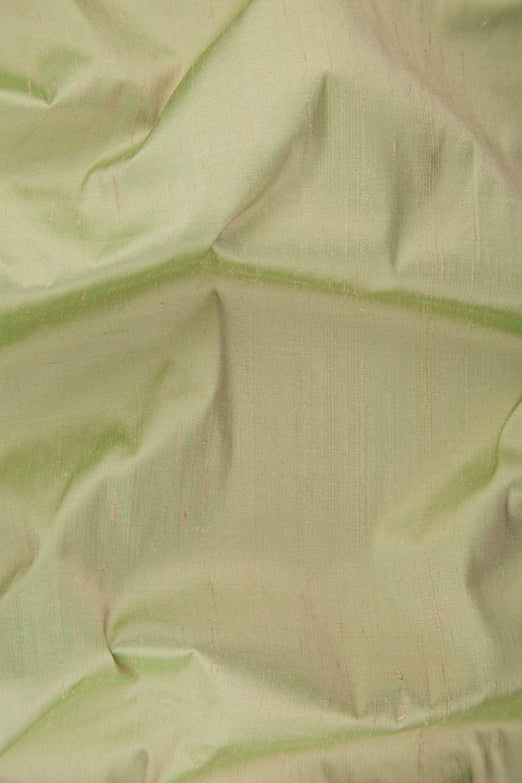 Green Essence Silk Shantung 54" Fabric