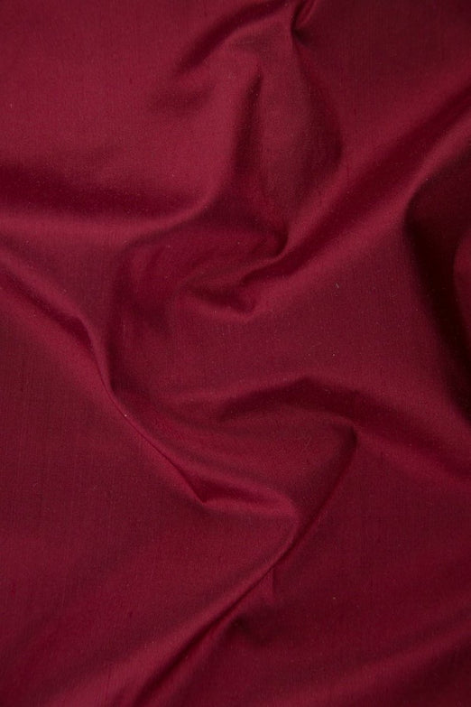 Earth Red Silk Shantung 54" Fabric