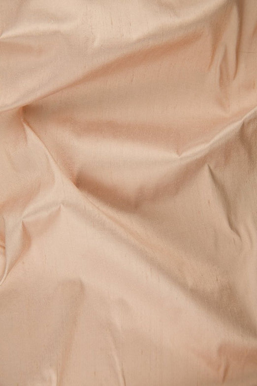 Cream Tan Silk Shantung 54" Fabric
