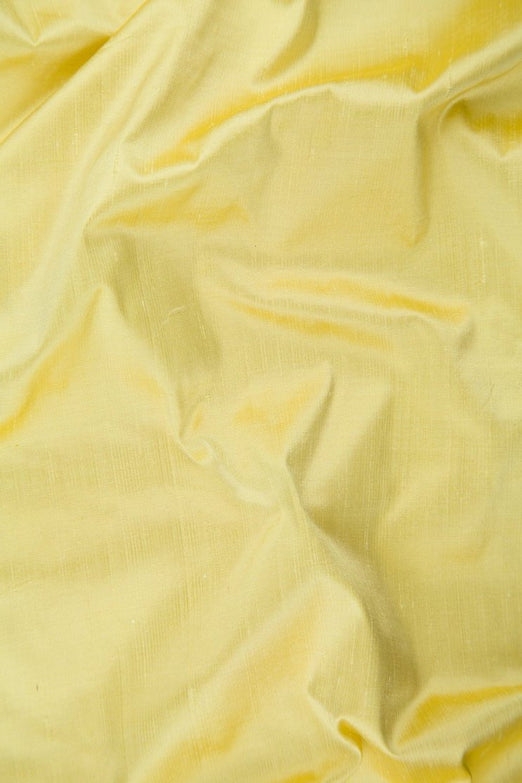Yellow Brown Silk Shantung 54" Fabric
