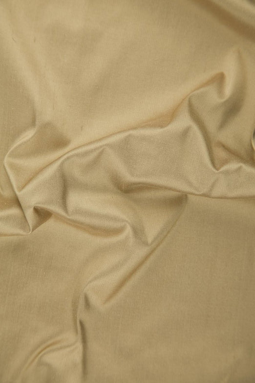 Dark Beige Silk Shantung 54" Fabric