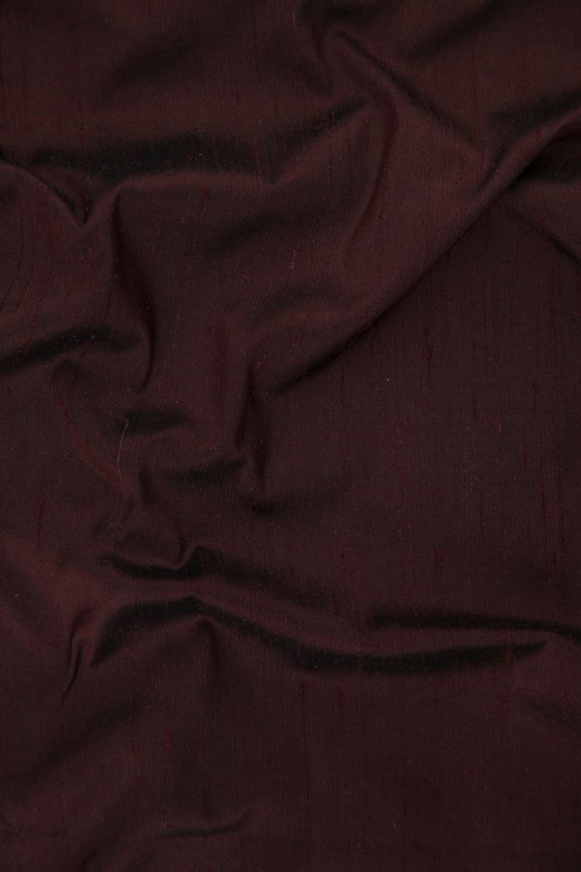Oxblood Red Silk Shantung 54" Fabric