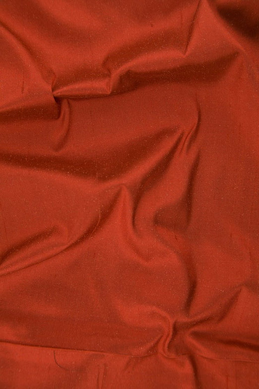 Molten Lava Silk Shantung 54" Fabric