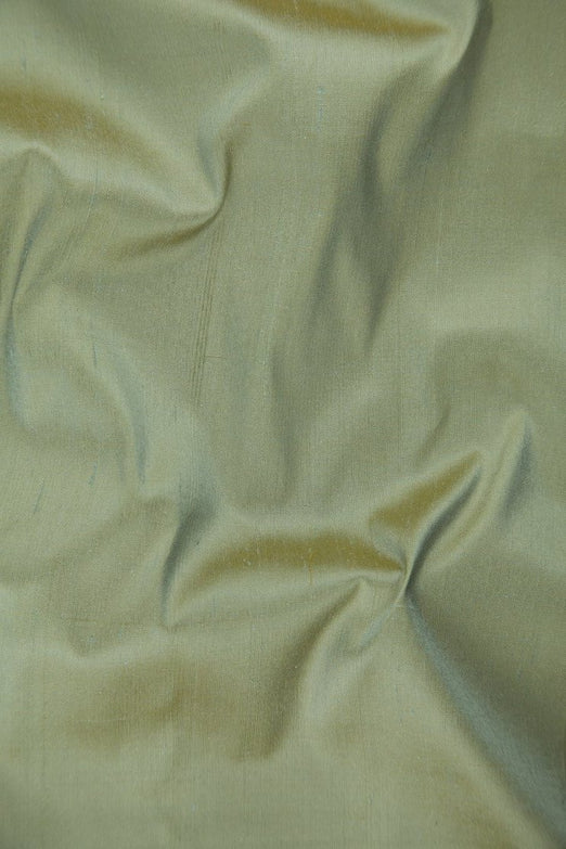Dark Asparagus Green Silk Shantung 54" Fabric