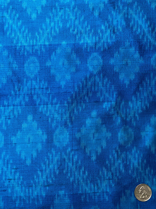 Turquoise SIKT-002 Silk Ikat