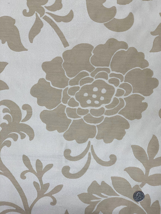Cream/Beige Blended Silk Novelties SMH-05 Fabric