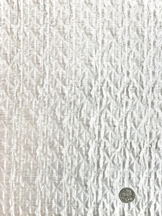 white Blended Silk Novelties SMH-14 Fabric