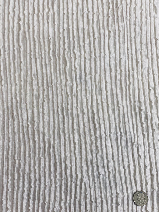 White Blended Silk Novelties SMH-29 Fabric