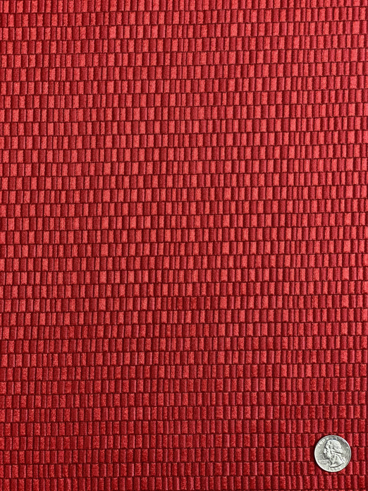 Red Blended Silk Novelties SMH-35 Fabric