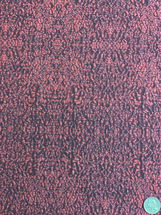 Red/Black Blended Silk Novelties SMH-50 Fabric