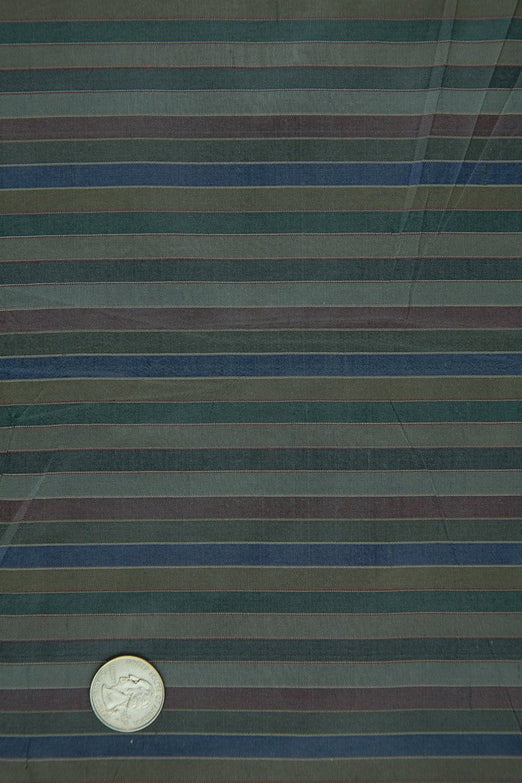 Multicolor Silk Taffeta Plaids & Stripes 040/7 Fabric