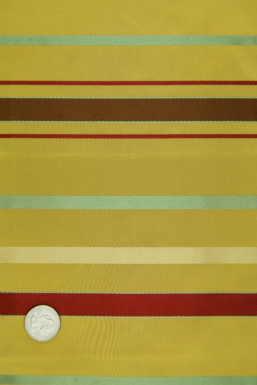 Multicolor Silk Taffeta Plaids & Stripes 043/4 Fabric