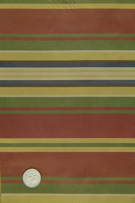 Multicolor Silk Taffeta Plaids & Stripes 045 Fabric