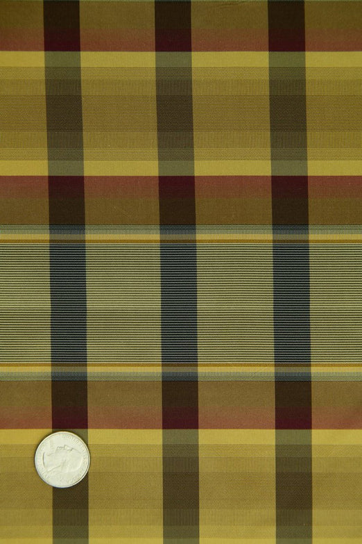 Multicolor Silk Taffeta Plaids & Stripes 052 Fabric