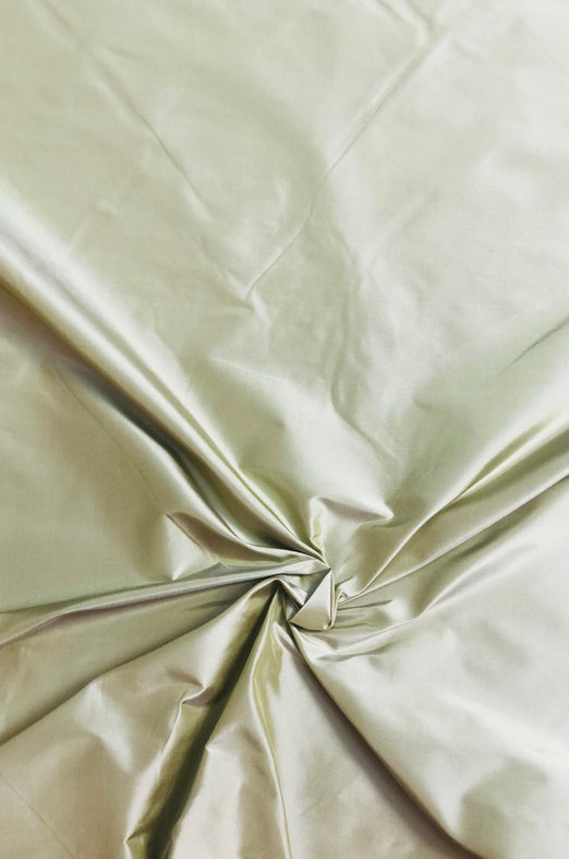 Sage Green Taffeta Silk Fabric