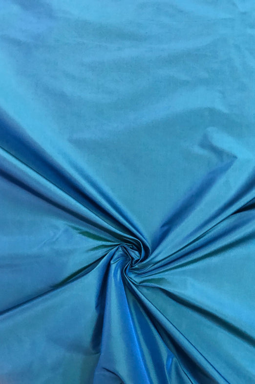 Lyons Blue Taffeta Silk Fabric