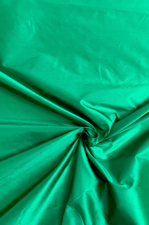 Pepper Green Taffeta Silk Fabric