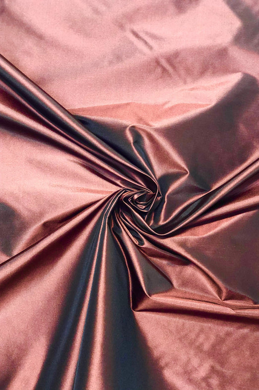 Madder Brown Taffeta Silk Fabric