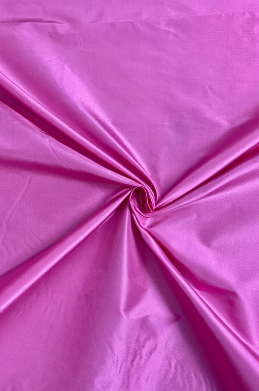 Pink Carnation Taffeta Silk Fabric