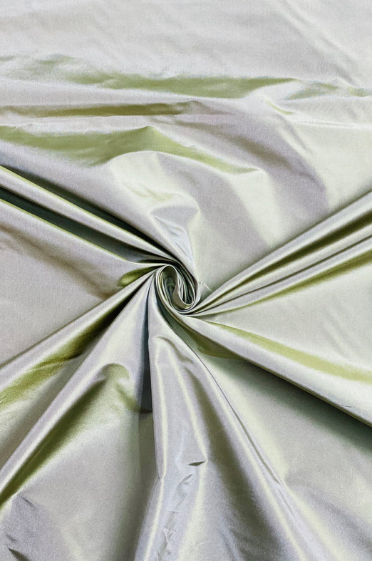 Slate Green Taffeta Silk Fabric