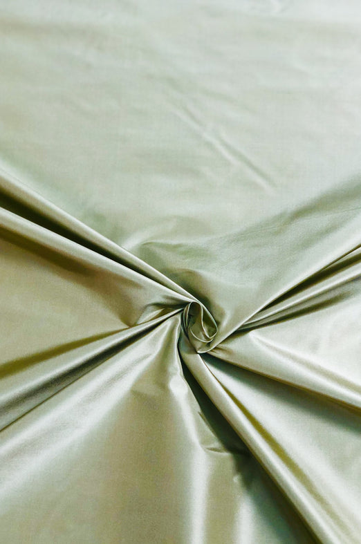 Green Sand Taffeta Silk Fabric