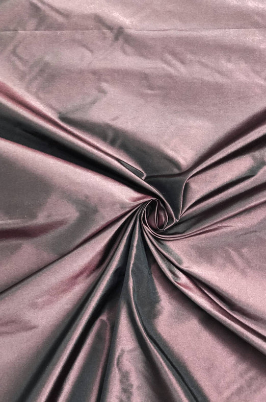 Puce Taffeta Silk Fabric