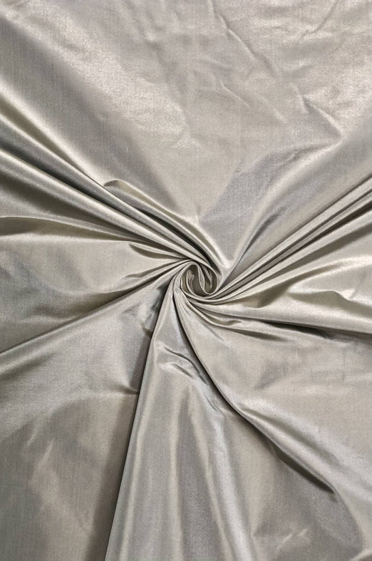 Iridescent Turtedove/Boa Taffeta Silk Fabric