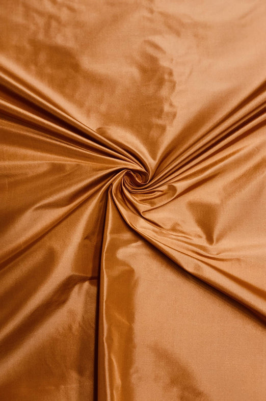Jaffa Orange Taffeta Silk Fabric
