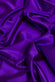 Imperial Purple Italian Stretch Satin Fabric