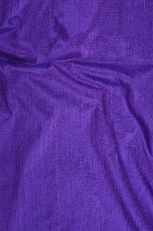 Amaranth Purple Dupioni Silk Fabric