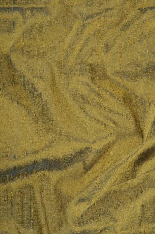 Antique Moss Dupioni Silk Fabric