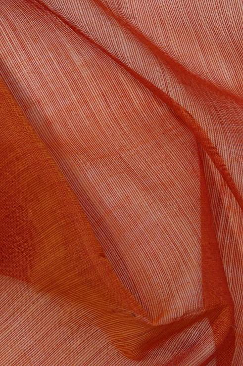 Apricot Orange Cotton Voile Fabric