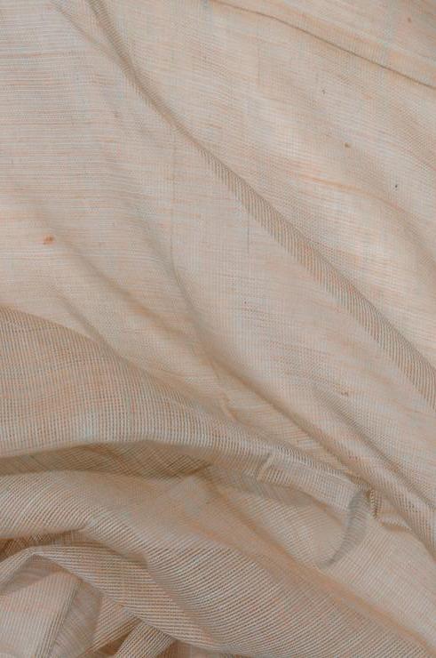 Aqua Orange Cotton Voile Fabric