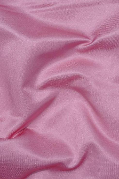 Baby Pink Silk Duchess Satin Fabric