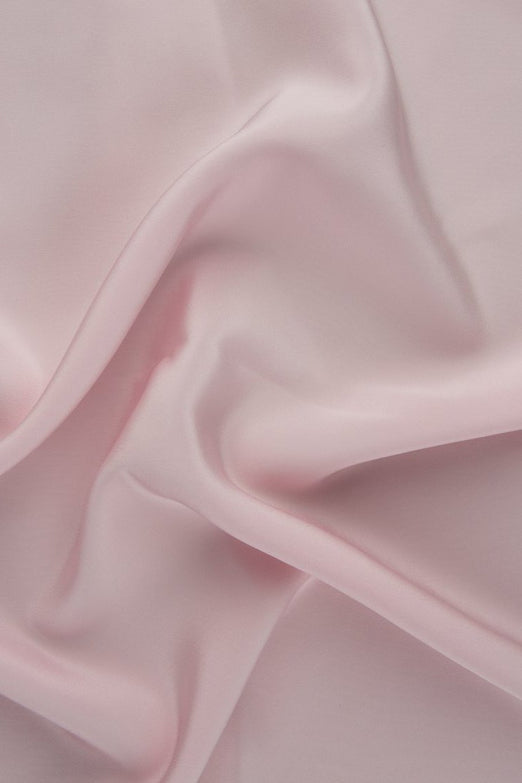 Baby Pink Silk Crepe de Chine Fabric