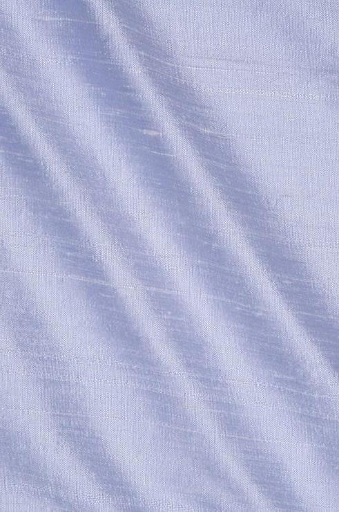 Bit Of Blue Dupioni Silk Fabric
