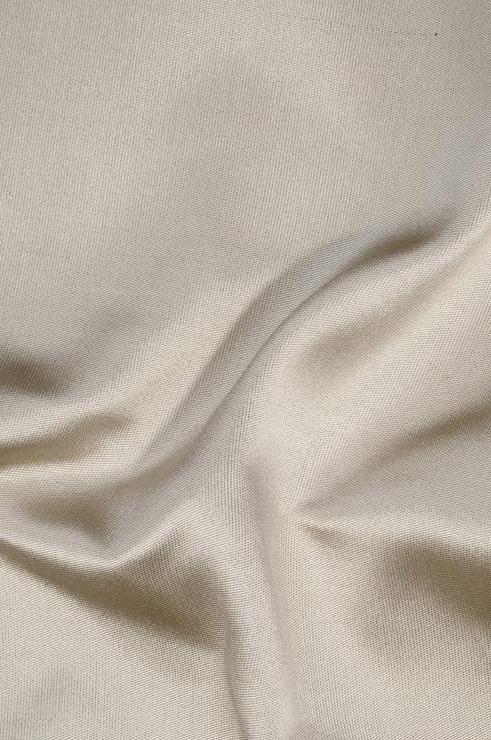 Bleached Sand Silk Zibeline Fabric