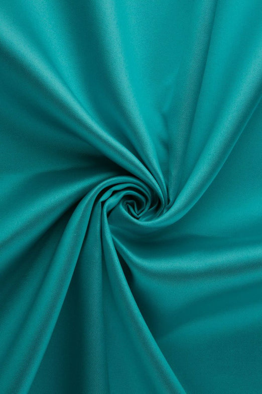 Blue Radiance Silk Wool Fabric