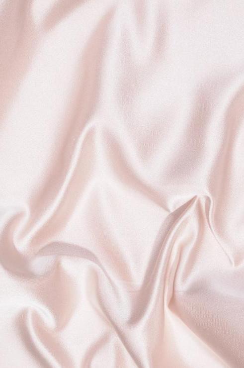 Blush Pink Double Face Duchess Satin Fabric