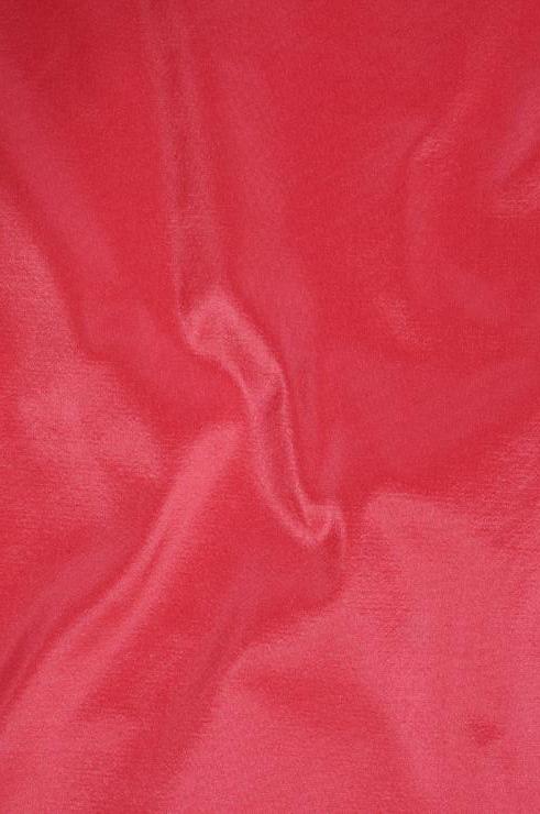 Bright Pink Taffeta Silk Fabric