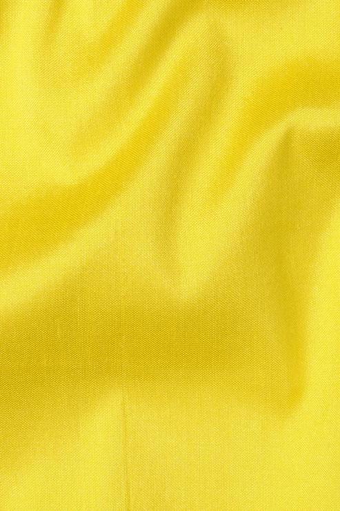 Bright Yellow Silk Shantung 54" Fabric