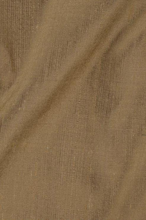 Bronze Mist Silk Shantung 54" Fabric
