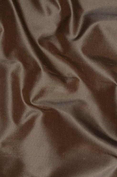 Brown Sugar Taffeta Silk Fabric