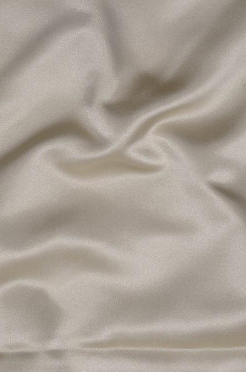 Butter Cream Silk Duchess Satin Fabric